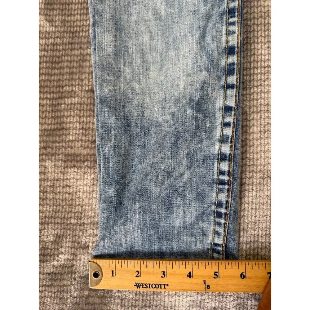 True‎ Religion Geno Relaxed Slim Light Wash Blue Denim Jeans Mens 32x28